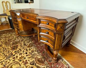 Aspenhome Barolo 60in Writing Desk in Portobello Brown I99-60WD Aspen Home 	31.5x60x31.5in		117002
