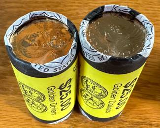 2006-2011 Sacagawea Native American Golden Dollar Coin Rolls P&D 12 Rolls 			107030
