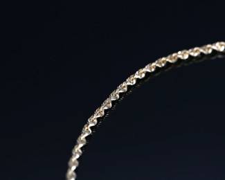 14kt Gold Michael Anthony Rope Chain Necklace 21.5in 14k 3mm	21.5in Long 3mm Thick 	13.51 grams 	614059
