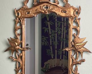 Chinoiserie Giltwood Pagoda Mirror	52x34.5x5.5in		110060
