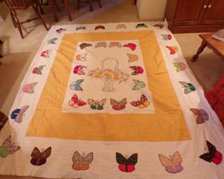 Hand Stitched and Hand Quilted