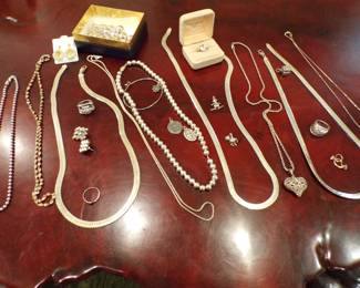 Sterling and Gold Jewelry