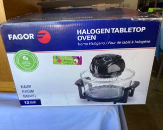 Fagor halogen table top oven--new in box