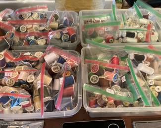 quarts and quarts of thread