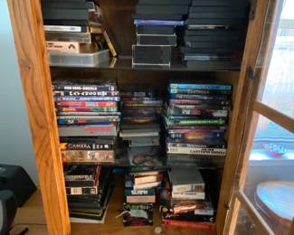 huge collection of DVD's