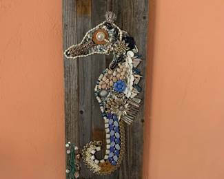 Seahorse Art, 28 x 10