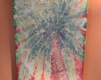 Palm Tree Canvas