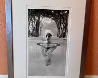 Edward Holland B & W Print, framed, signed and numbered.
