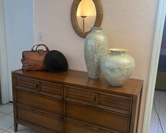 American of Martinsville Mid Century Long Dresser