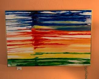 Original abstract by Ashleigh Fleenor, w/coa