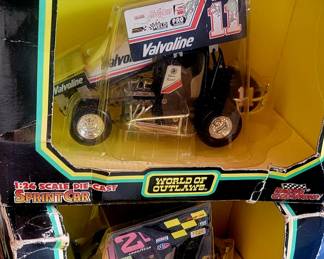 Retro toys Saturday outside