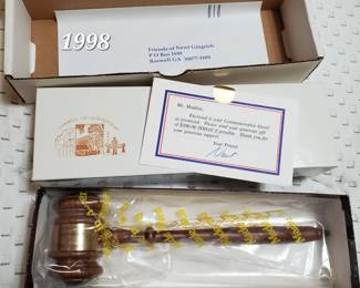 Newt Gingrich Commemorative Gavel MIB