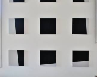 "Wall Cubes" by Moshe Elimelech (you can put these together or spread them out!)