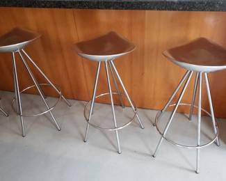 Set of Four Jamica Barstools by Pepe Cortes