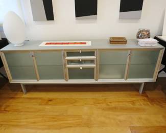 Pandora Aluminum / Glass Low Cabinet/Dresser 