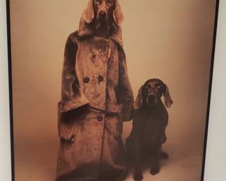 William Wegman Exhibition Poster