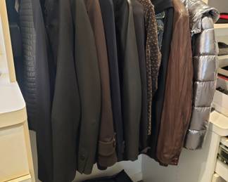 Rack of Coats, mostly Bailey 44