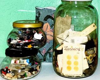 Buttons - new to antique