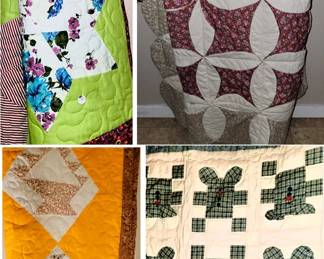 Finished Quilts - new to antique (dozens and dozens)