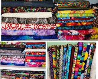 Cotton Quilt Fabric.  100s and 100s and 100s of yards