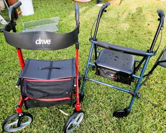 Home Healthcare items: Potty Seat, Walkers, Rollators, Bedside rail