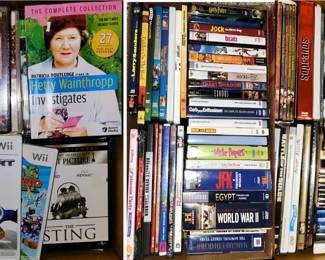 DVD movies for the family - Wii games