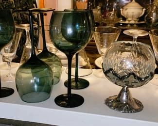 Stemware and decor