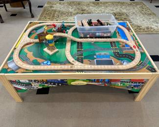 Imaginarium Train Table and Thomas Trains