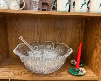 Vintage Punch Bowl