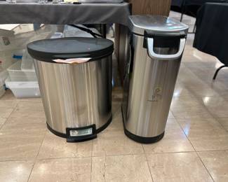 Large kitchen trash cans