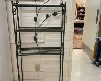 Wrought iron plant stand