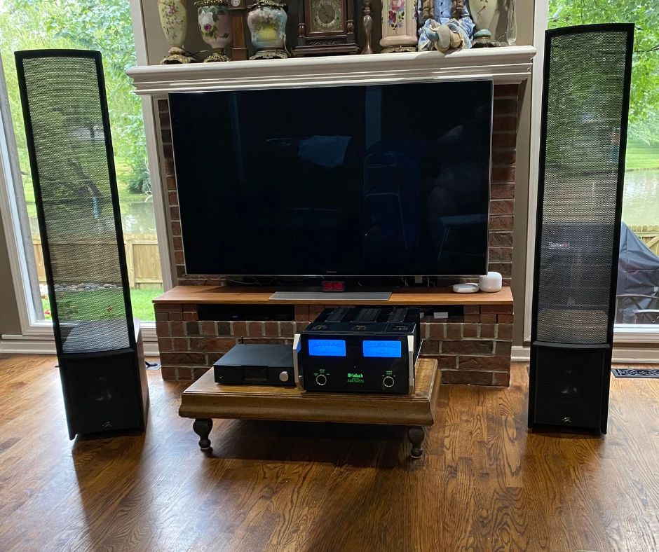 MartinLogan Speakers Impression ESL 11A - $4000 FIRM (2 years old in original boxes) SPEAKERS ONLY from this photo.