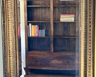 Framed and Beveled Mirror