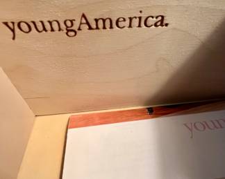 3 Drawer Side Chest in Black by Young America