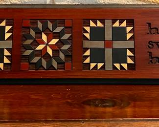 Unique Wood Plaque