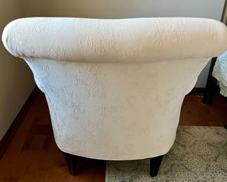 Cool White Crate & Barrel Chair