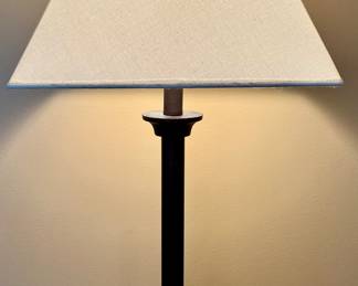 Wrought Iron Candlestick Lamp