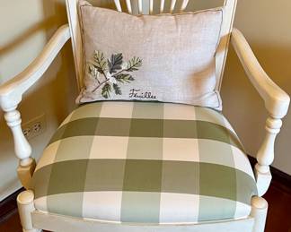 Ethan Allen Wheat Stack Country Style Chair