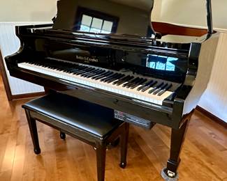 Kohler & Campbell Baby Grand Piano. Model KIG-52 with Disclavier System.