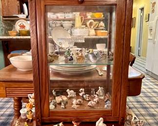 Vintage Miniature Figurine Collection, Vintage Perfume Trinket Boxes