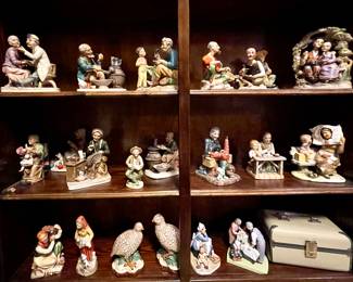 Vintage Figurine Collection by Norleans, Firgurines by Norman Rockwell, Ucagco and more