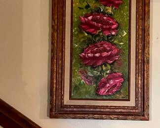 Beautiful Signed Original Framed Oil Painting 