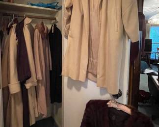 Vintage Coats from Evan Picone, Craig’s of Houston, Mink Stole