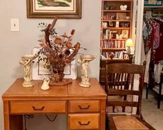 Vintage Sewing Machine Cabinet