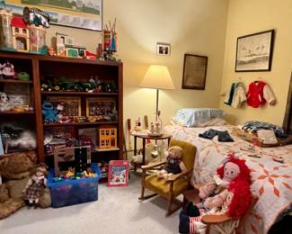 Twin Bed, Vintage Toys Galore….