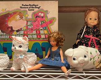 Vintage Cat Planters