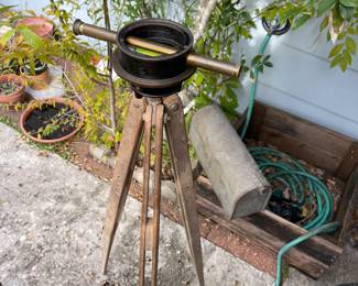 Vintage Farm Level with Tripod