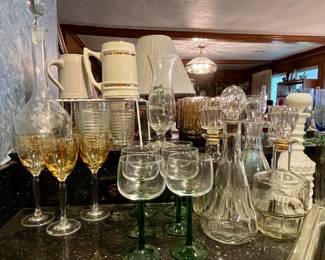 Vintage Decanters