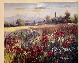 Poppy Painting by Morgan 