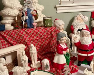 Handmade Ceramic Nativities, Christmas Decor